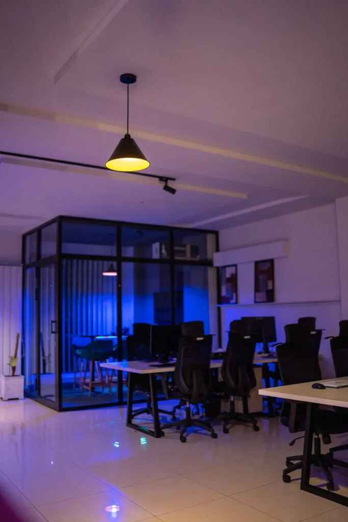 Teammates celebrating a product launch